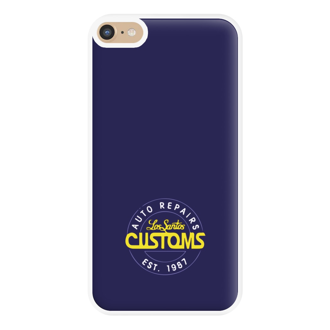 Los Santos Customs - Video Game Phone Case for iPhone 6 Plus / 7 Plus / 8 Plus