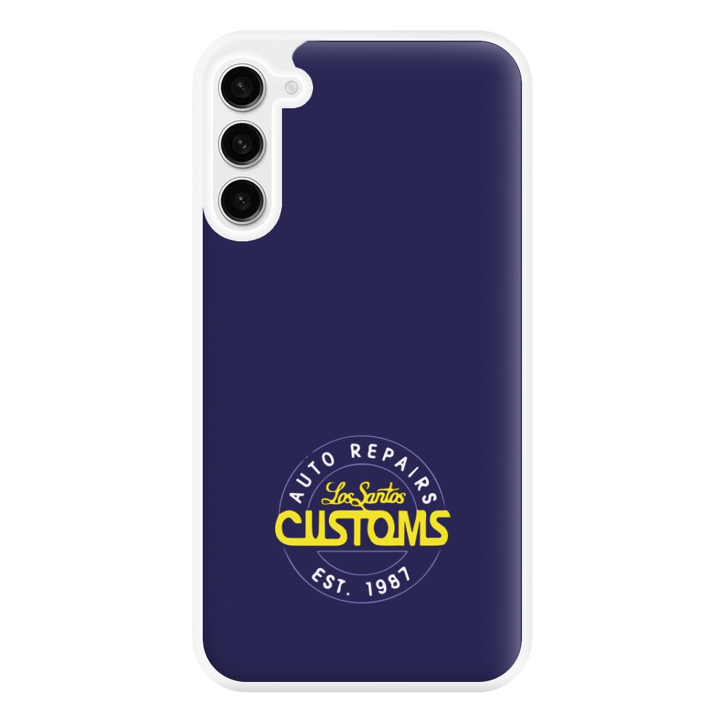 Los Santos Customs - Video Game Phone Case for Galaxy S23 Plus