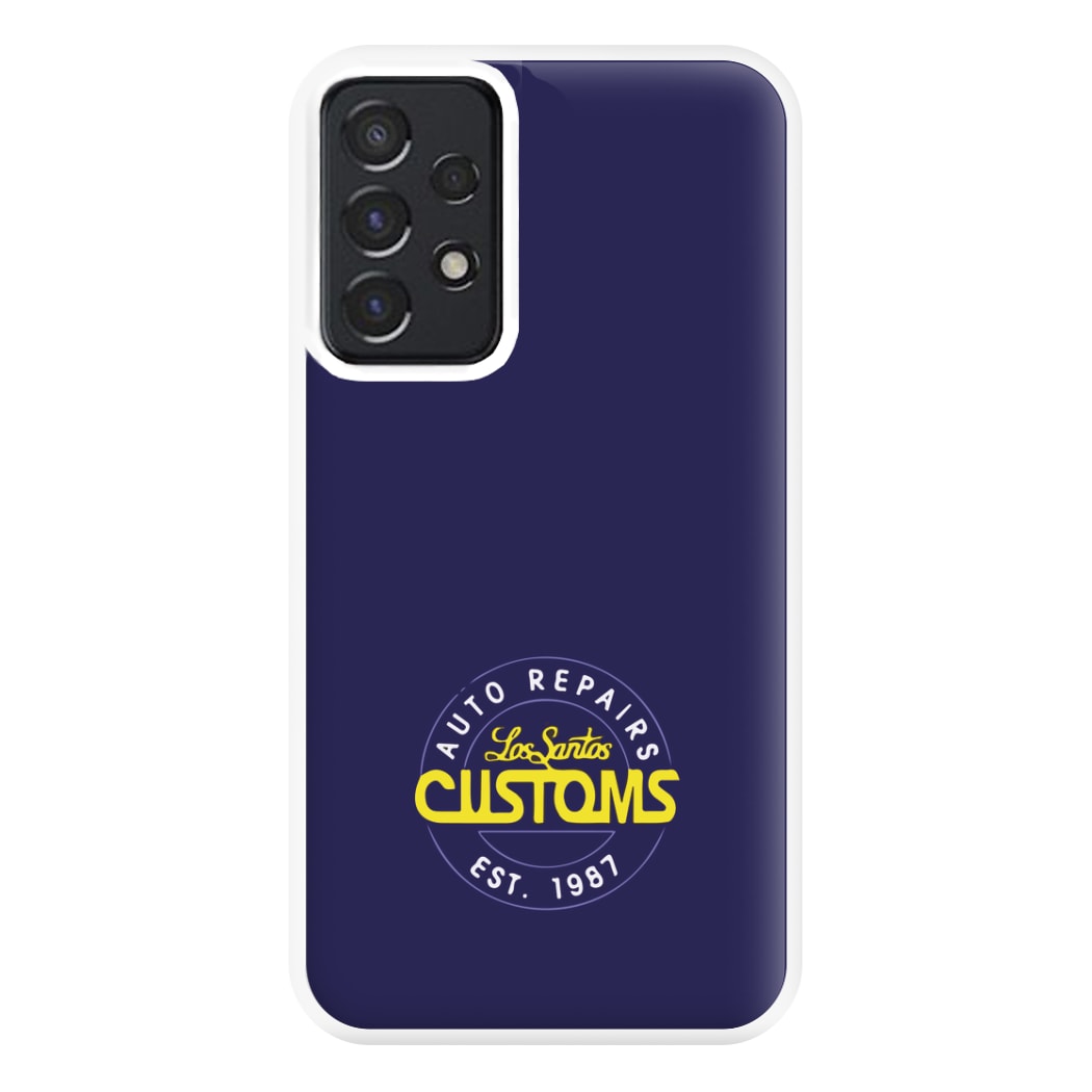 Los Santos Customs - Video Game Phone Case for Galaxy A52 / A52s