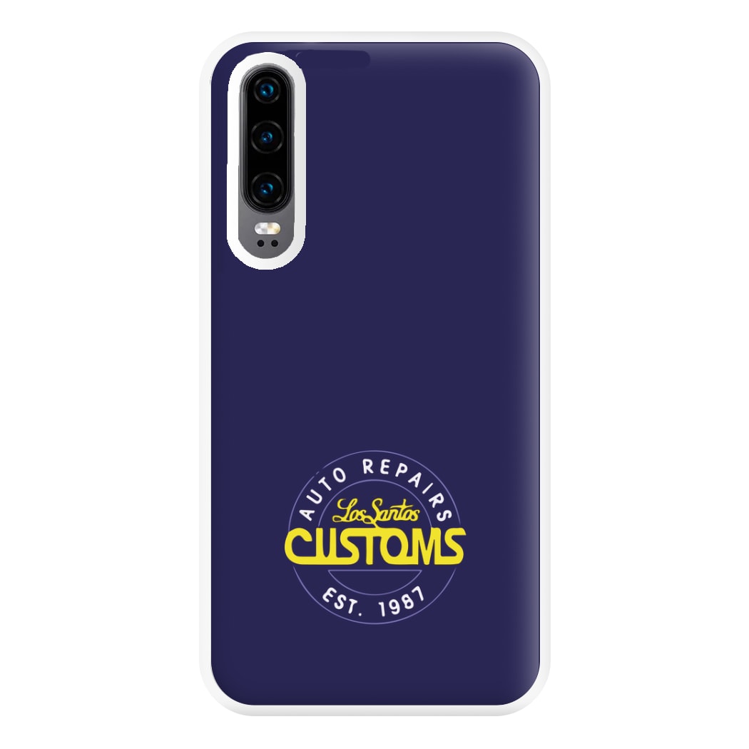 Los Santos Customs - Video Game Phone Case for Huawei P30