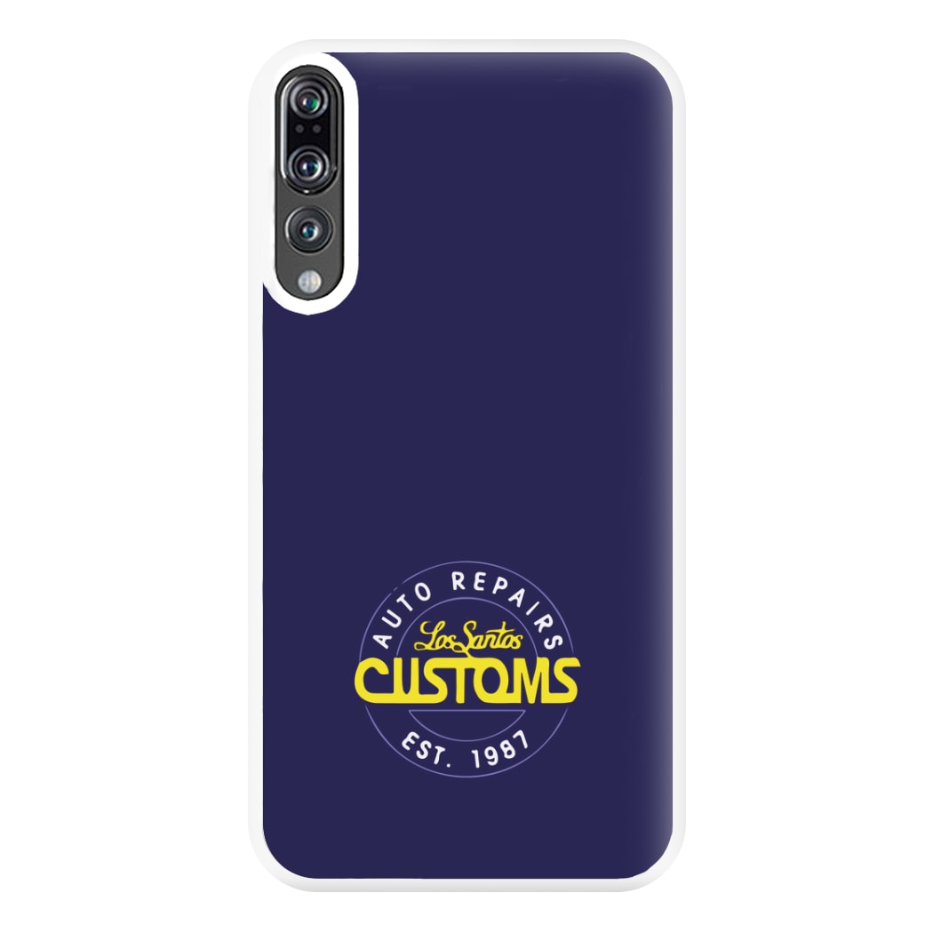 Los Santos Customs - Video Game Phone Case for Huawei P20 Pro