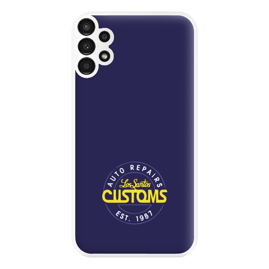 Los Santos Customs - Video Game Phone Case for Galaxy A13