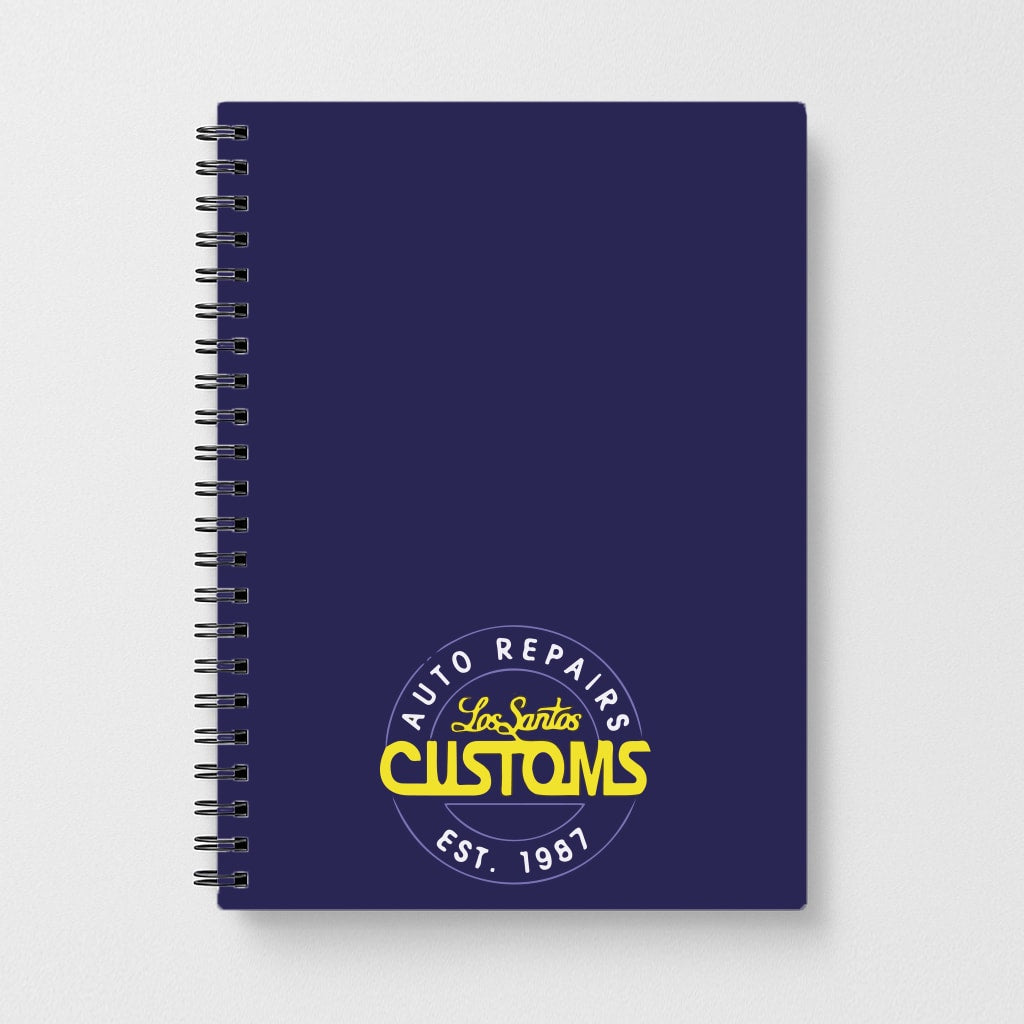 Los Santos Customs - Video Game Notebook