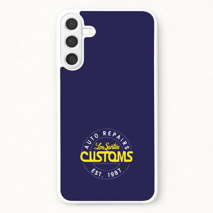 Los Santos Customs - Video Game Phone Case for Galaxy A37