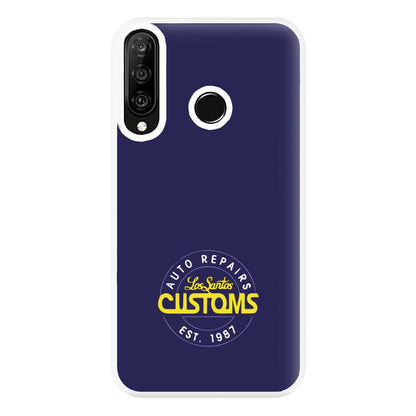 Los Santos Customs - Video Game Phone Case for Huawei P30 Lite