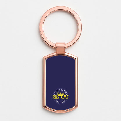 Los Santos Customs - Video Game Rose Gold Keyring