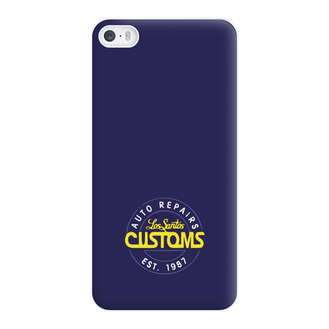 Los Santos Customs - Video Game Phone Case for iPhone 5 / 5s / SE 2016