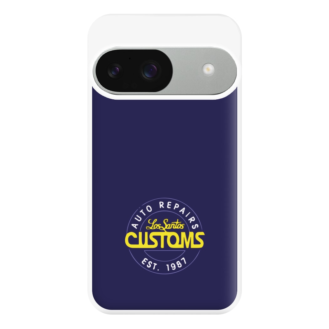 Los Santos Customs - Video Game Phone Case for Google Pixel 9 / 9 Pro