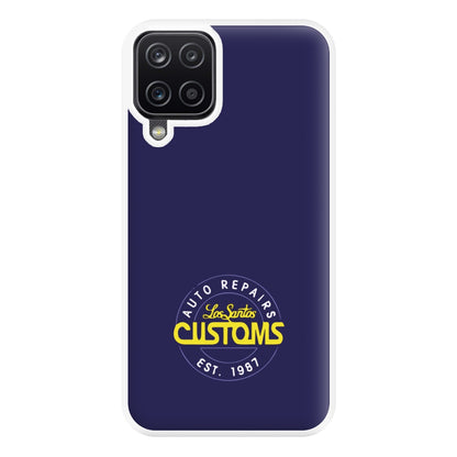 Los Santos Customs - Video Game Phone Case for Galaxy A12