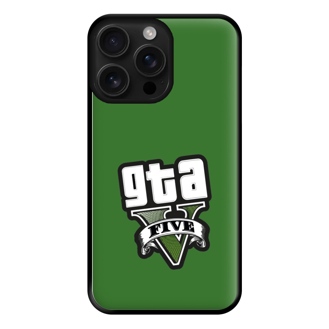 Green Five - Video Game Phone Case