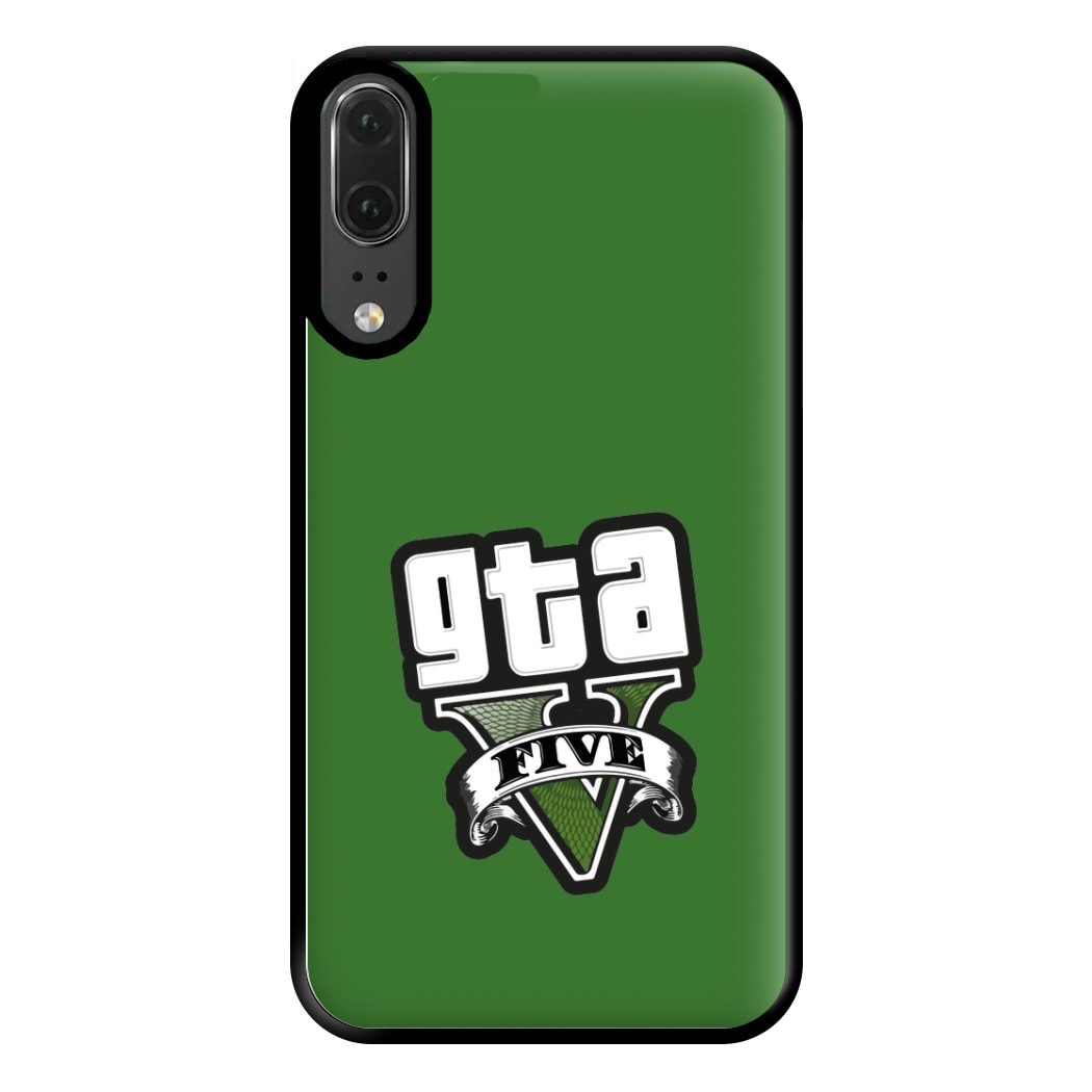 Green Five - Video Game Phone Case for Huawei P20