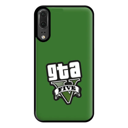 Green Five - Video Game Phone Case for Huawei P20