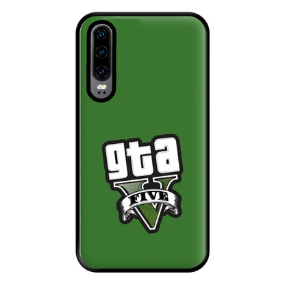 Green Five - Video Game Phone Case for Huawei P30