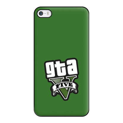 Green Five - Video Game Phone Case for iPhone 5 / 5s / SE 2016