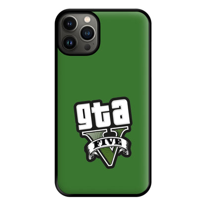 Green Five - Video Game Phone Case for iPhone 13