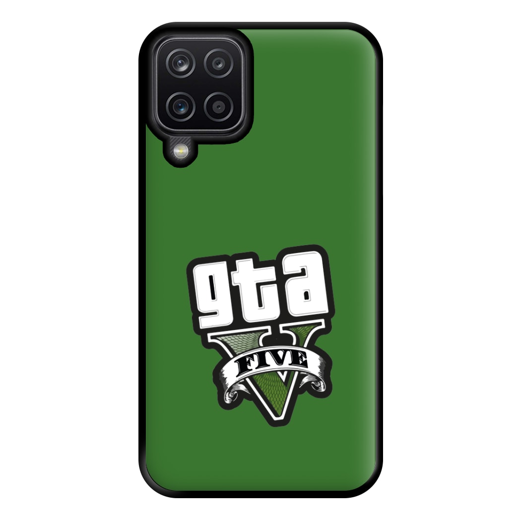 Green Five - Video Game Phone Case for Galaxy A12