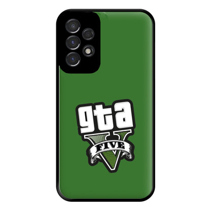 Green Five - Video Game Phone Case for Galaxy A53