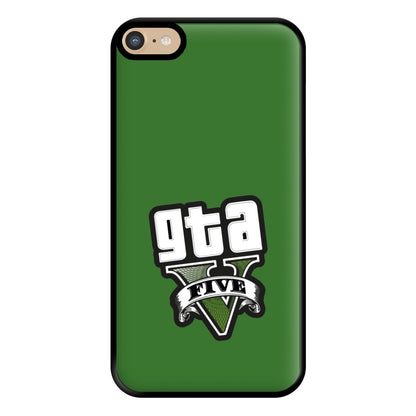 Green Five - Video Game Phone Case for iPhone 6 Plus / 7 Plus / 8 Plus