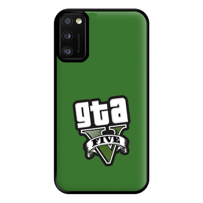 Green Five - Video Game Phone Case for Galaxy A41