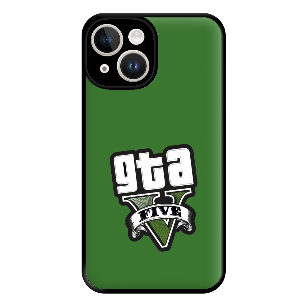 Green Five - Video Game Phone Case for iPhone 14