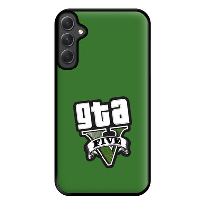 Green Five - Video Game Phone Case for Galaxy A54