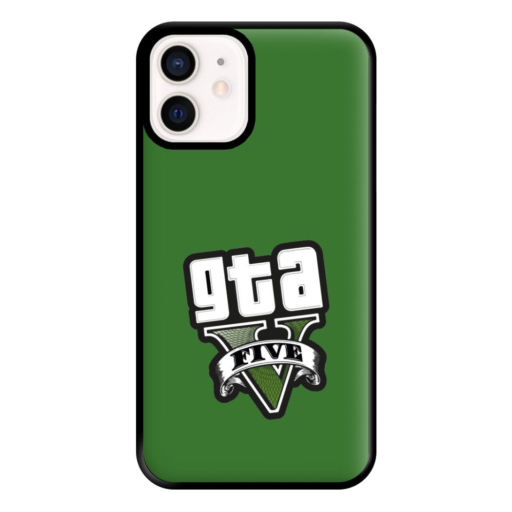 Green Five - Video Game Phone Case for iPhone 12 Mini