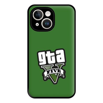 Green Five - Video Game Phone Case for iPhone 14 Plus