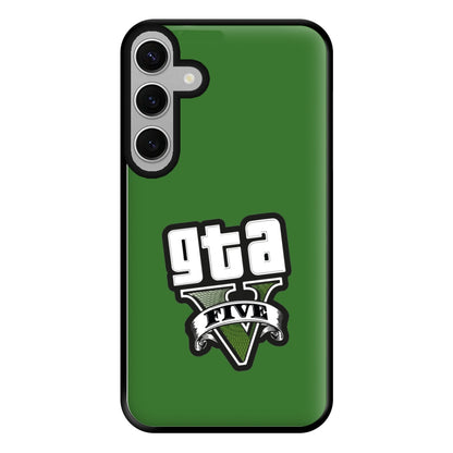 Green Five - Video Game Phone Case for Galaxy S24FE