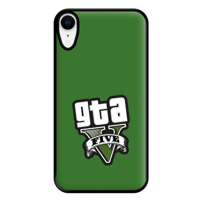 Green Five - Video Game Phone Case for iPhone XR