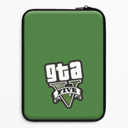 Green Five - Video Game Laptop Sleeve 1