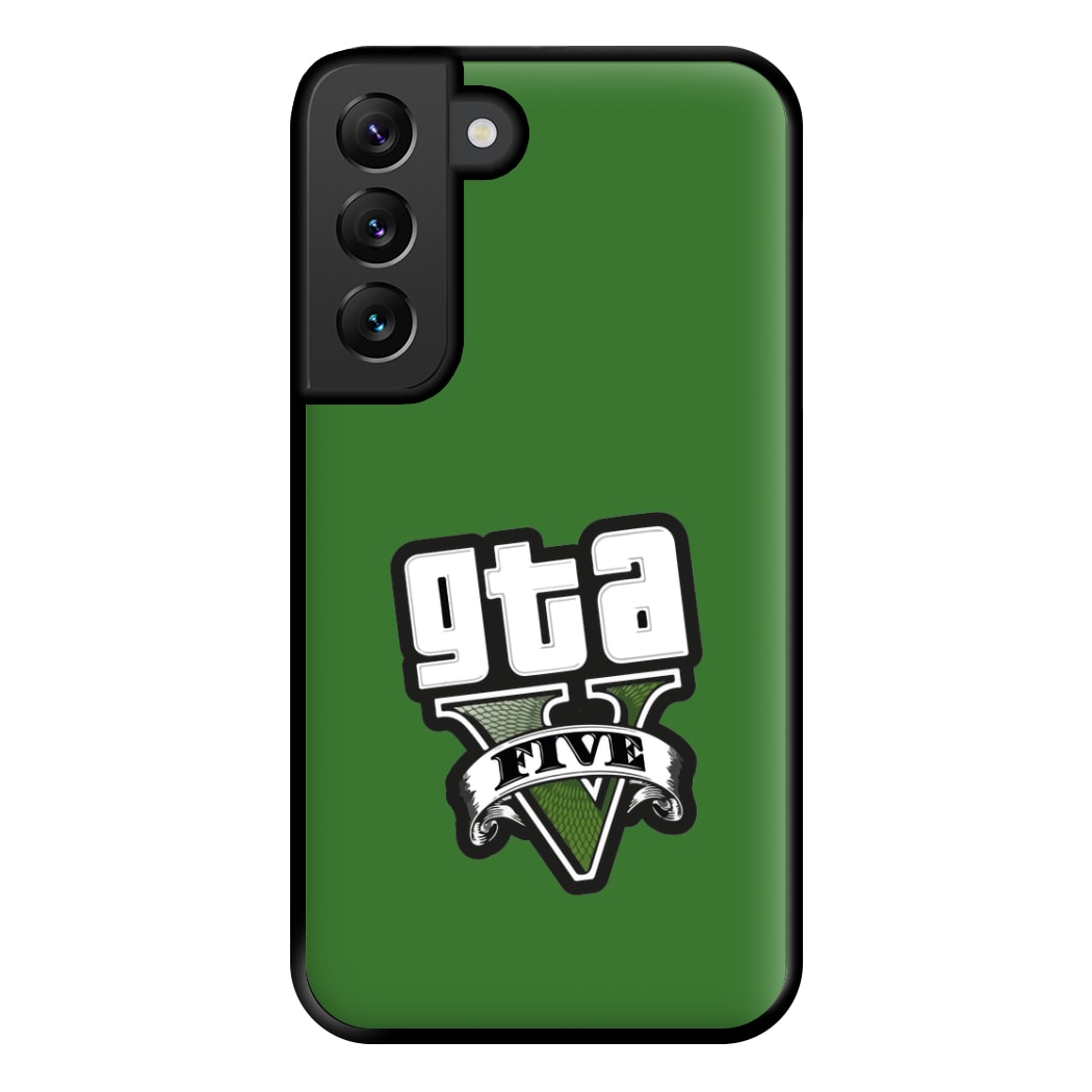 Green Five - Video Game Phone Case for Galaxy S22 Plus