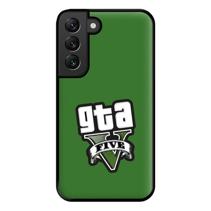 Green Five - Video Game Phone Case for Galaxy S22 Plus