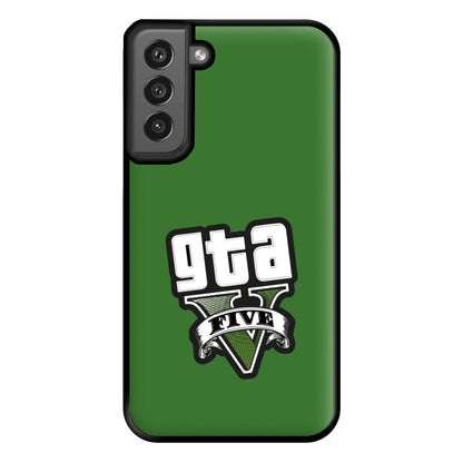 Green Five - Video Game Phone Case for Galaxy S21FE