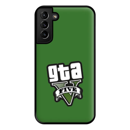 Green Five - Video Game Phone Case for Galaxy S21 Plus