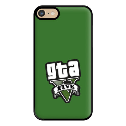 Green Five - Video Game Phone Case for iPhone 6 / 7 / 8 / SE