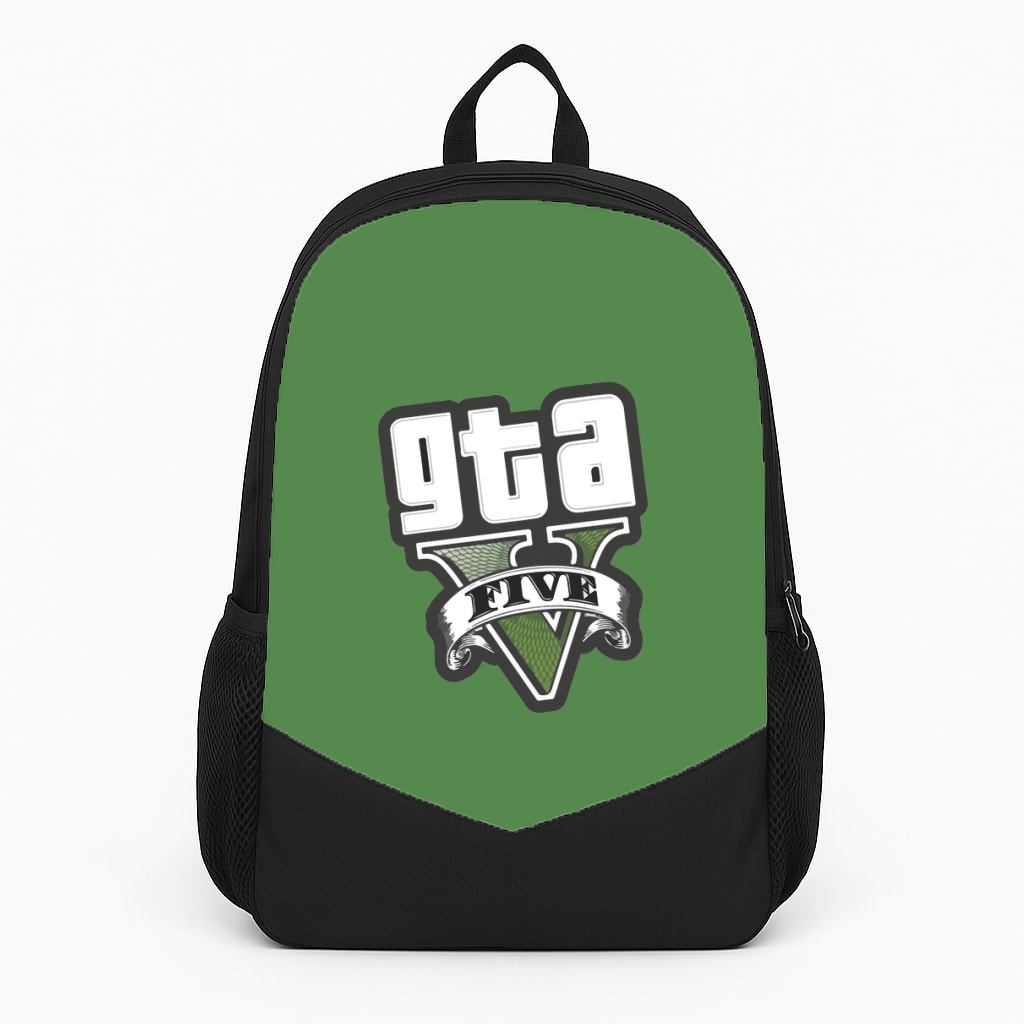 Green Five - Video Game Backpack