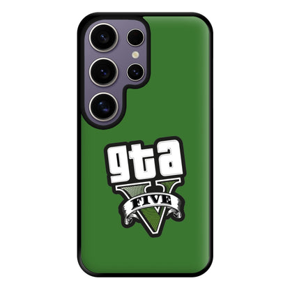 Green Five - Video Game Phone Case for Galaxy S25 Ultra