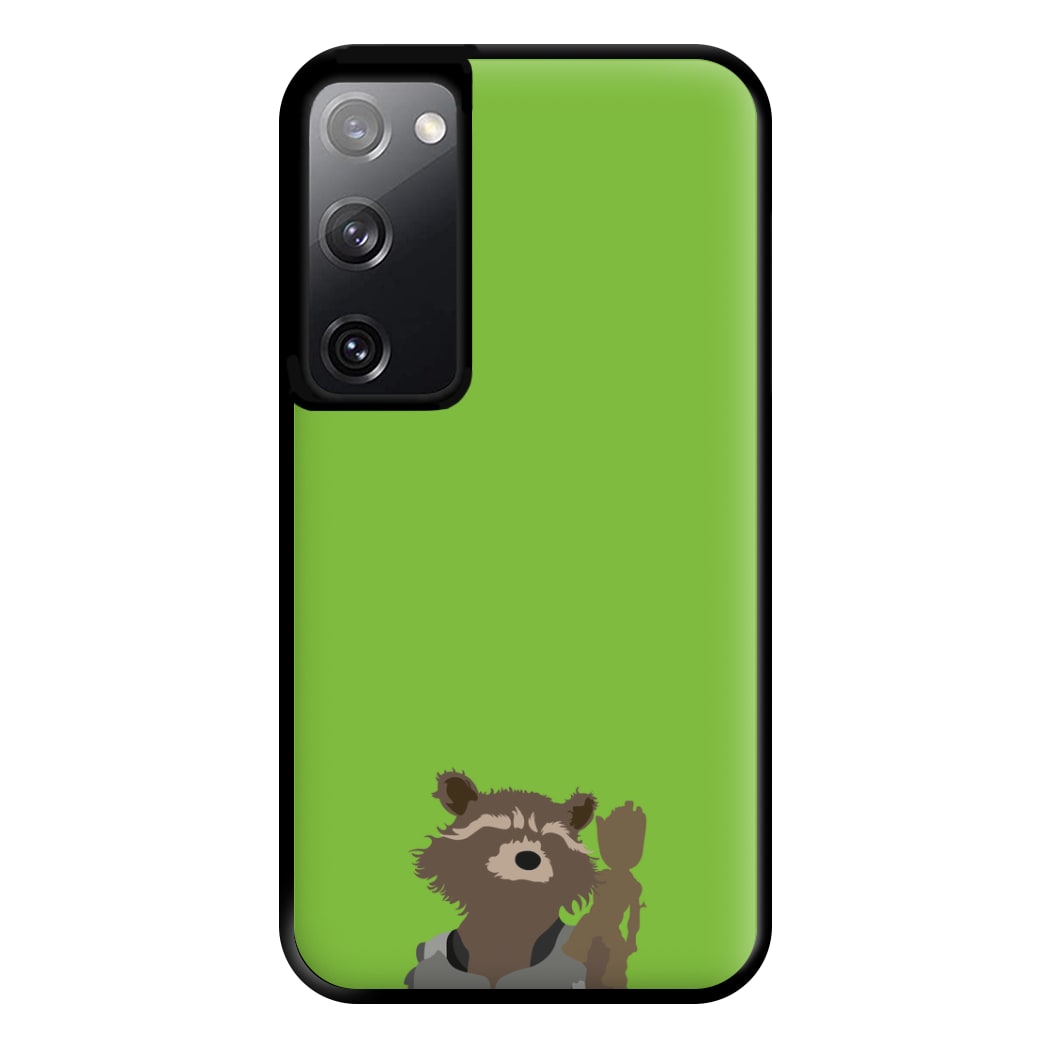 Rocket Raccoon And Groot - GOTG Phone Case for Galaxy S20