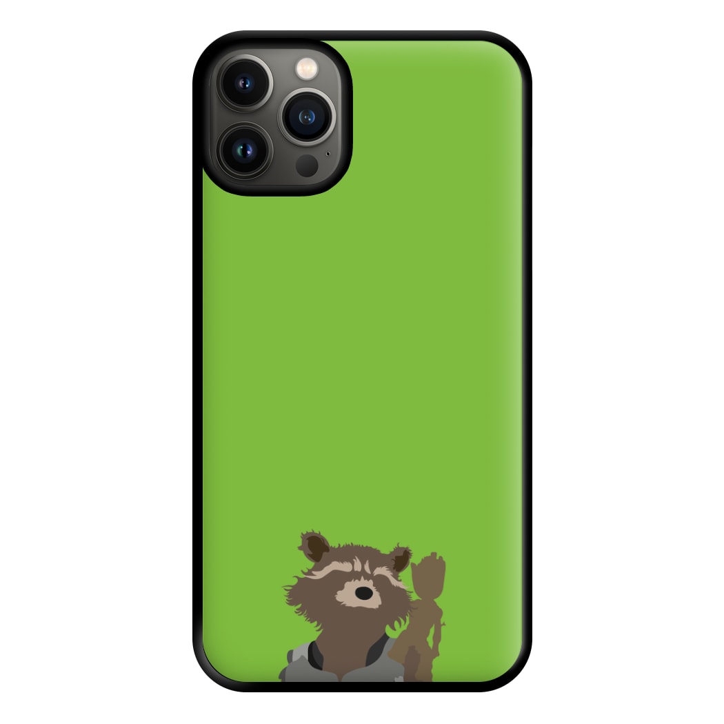 Rocket Raccoon And Groot - GOTG Phone Case for iPhone 13