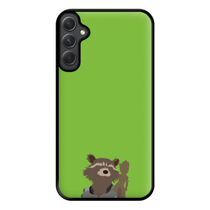 Rocket Raccoon And Groot - GOTG Phone Case for Galaxy A34