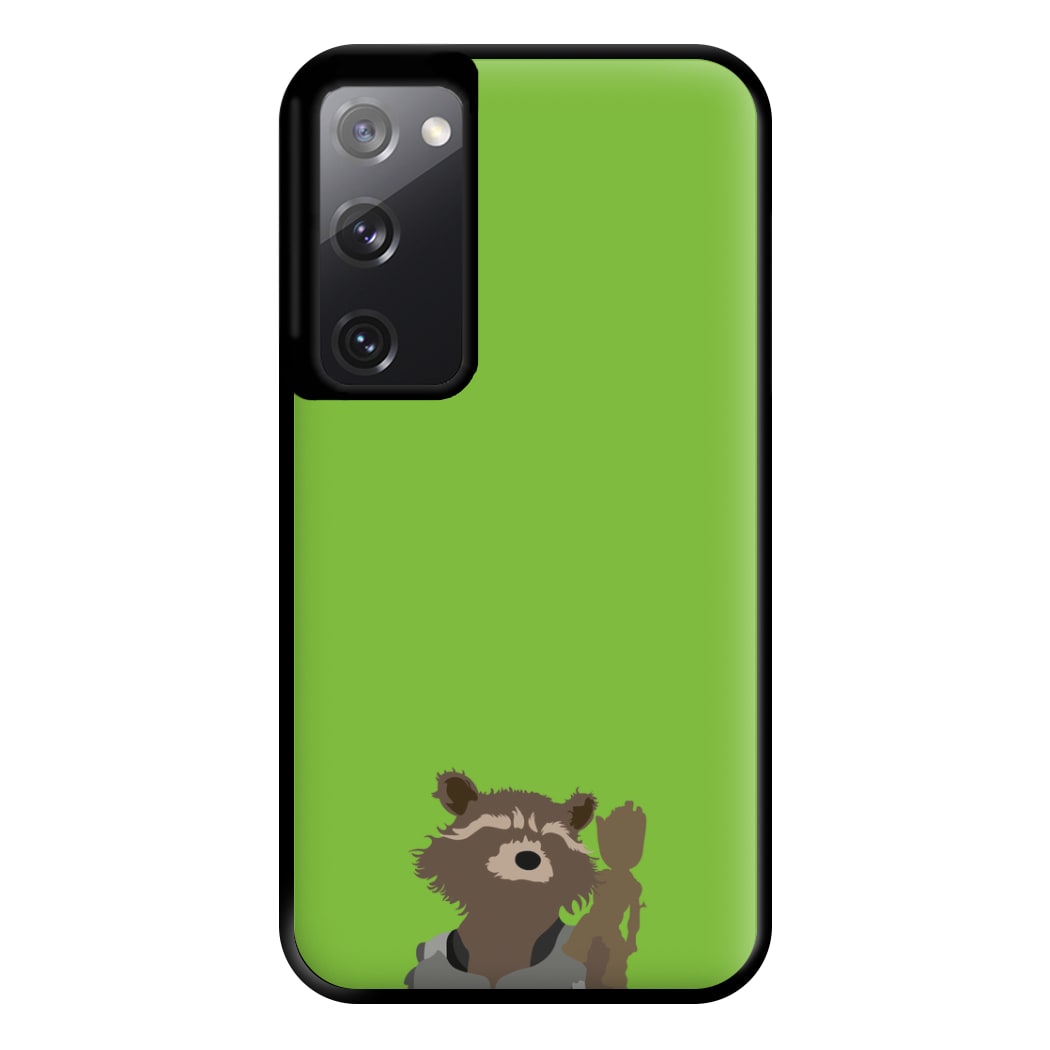 Rocket Raccoon And Groot - GOTG Phone Case for Galaxy S20FE