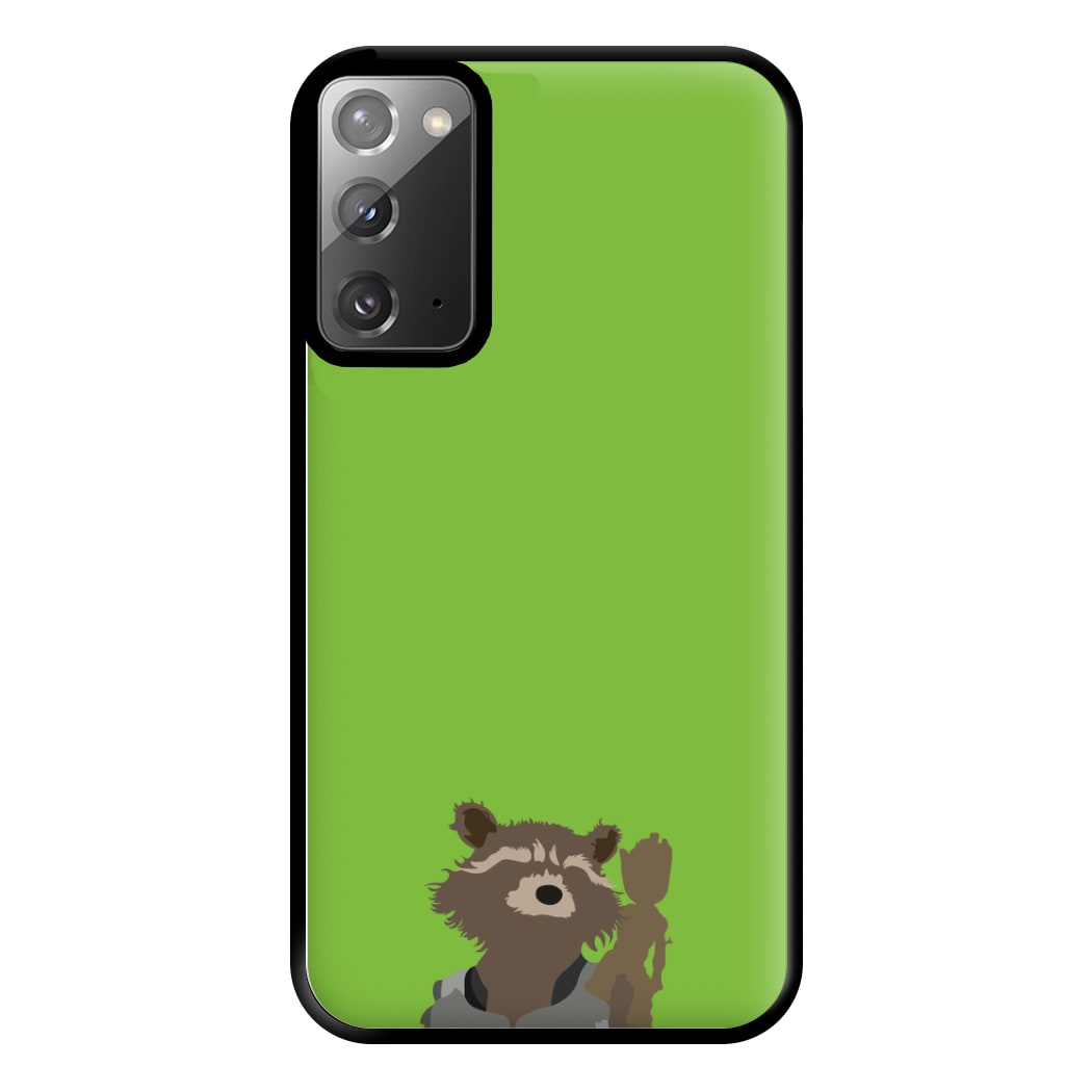 Rocket Raccoon And Groot - GOTG Phone Case for Galaxy Note 20 Ultra