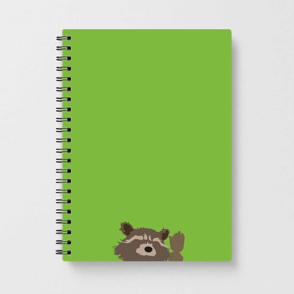 Rocket Raccoon And Groot - GOTG Notebook
