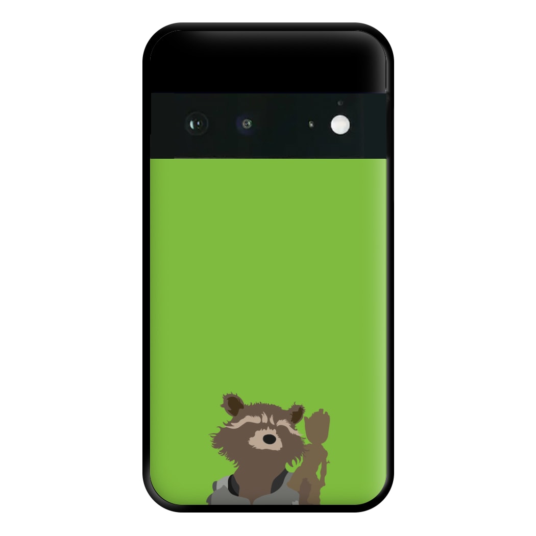 Rocket Raccoon And Groot - GOTG Phone Case for Google Pixel 6a