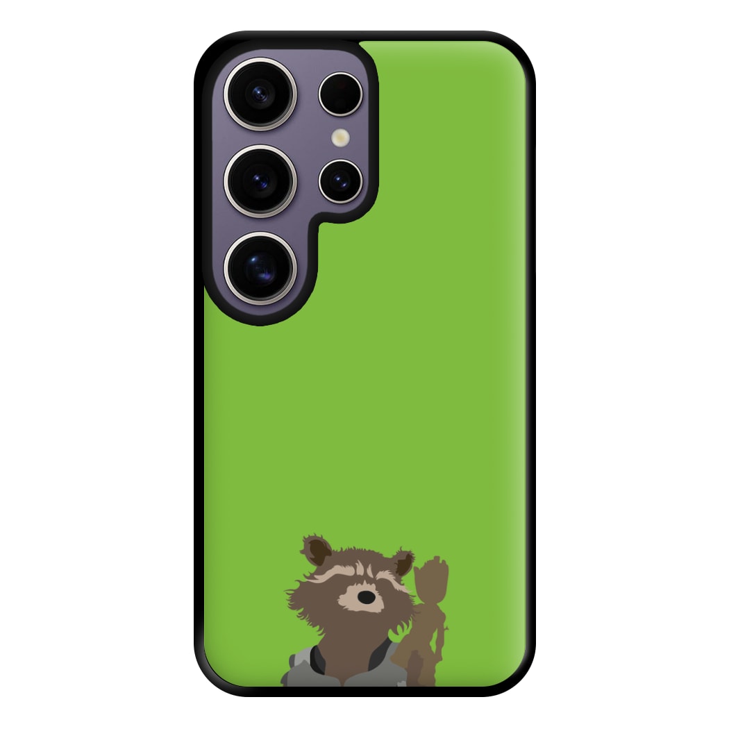 Rocket Raccoon And Groot - GOTG Phone Case for Galaxy S25 Ultra