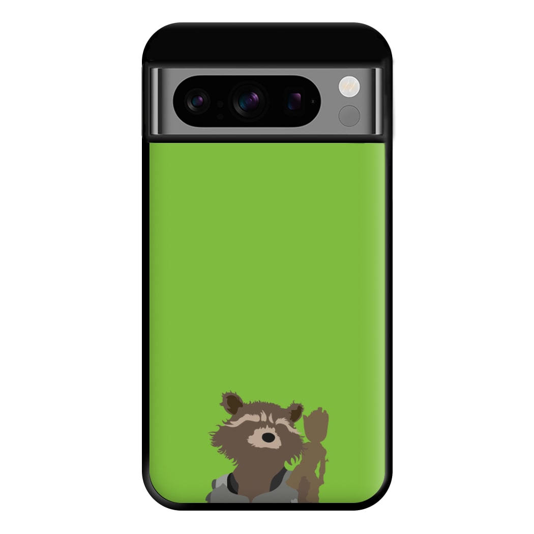 Rocket Raccoon And Groot - GOTG Phone Case for Google Pixel 8 Pro