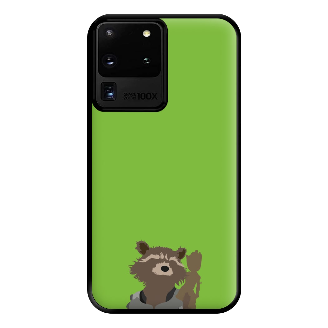 Rocket Raccoon And Groot - GOTG Phone Case for Galaxy S20 Ultra