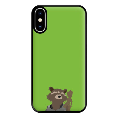 Rocket Raccoon And Groot - GOTG Phone Case for iPhone XS Max