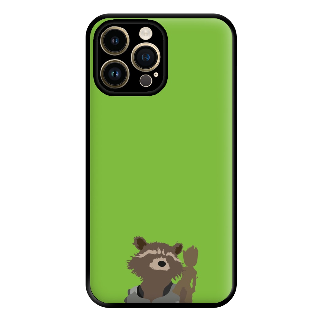 Rocket Raccoon And Groot - GOTG Phone Case for iPhone 14 Pro Max