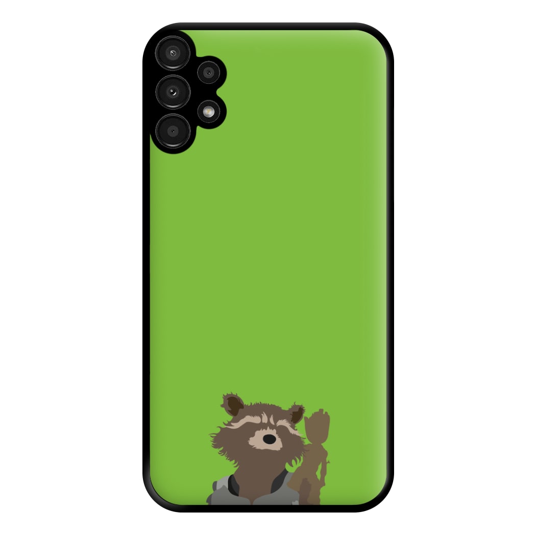 Rocket Raccoon And Groot - GOTG Phone Case for Galaxy A13